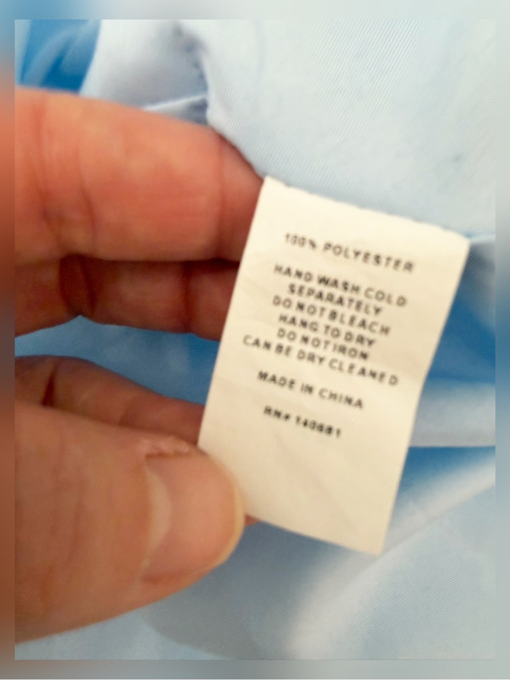 Unique Vintage - Light Blue Floral Mesh Tulle Party Dress - L - Picture 11 of 15